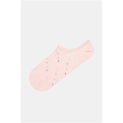 Penti 3 Çift Pamuklu Mini Puantiye Desenli Sneaker Çorap