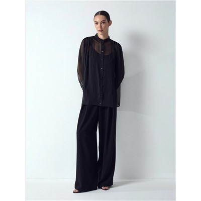 Брюки широкого кроя, D391/decant