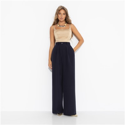 Брючный костюм с баской из органзы, Бизнес в гору (3 в 1)