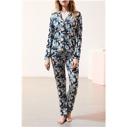 Joleen Рубашка Уточка синяя