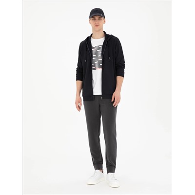 Lacivert Regular Fit Örme Hırka