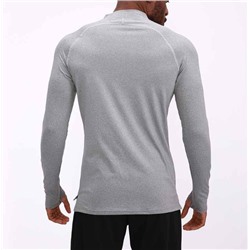 Быстросохнущая дышащая компрессионная кофта для спорта