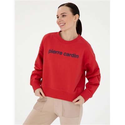 Kırmızı Oversize Sweatshirt