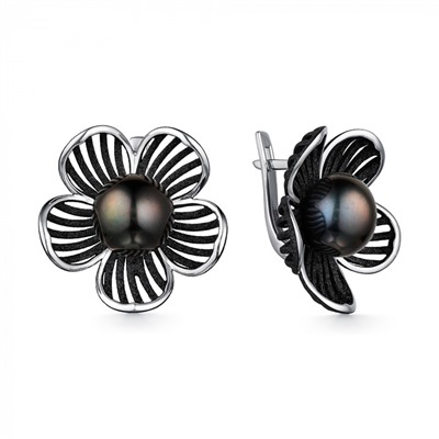 Серьги серебро 52856S2B