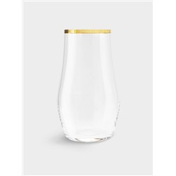 Набор стаканов для воды, 6 пр, 500 мл, Сабина, золото