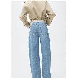 Jeans balloon tiro alto