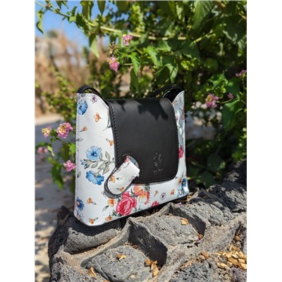Exodo · 39004+Vera pelle flores Negro АКЦИЯ