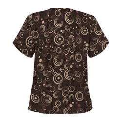 UA Total Eclipse Espresso Scrub Top