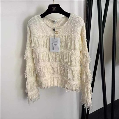 Женский свитер с кисточками   Chane*l