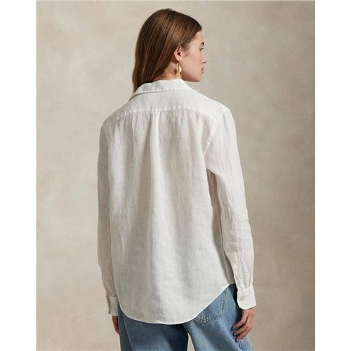 Женская льняная рубашка RALPH LAURE*N ОРИГИНАЛ!