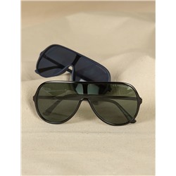 MEN'S POLARIZED MODERN AVIATOR PILOT SUNGLASSES