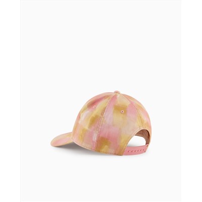 Abstract patterned visor hat