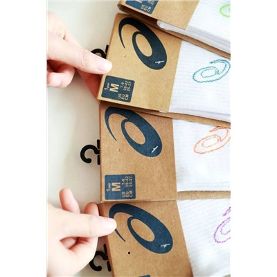 Тонкие высокие носки  Asic*s ( 6 шт без выбора цвета)