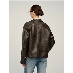 Куртка-жакет из эко-кожи