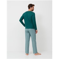 Pyjamas Trousers, Men, Green