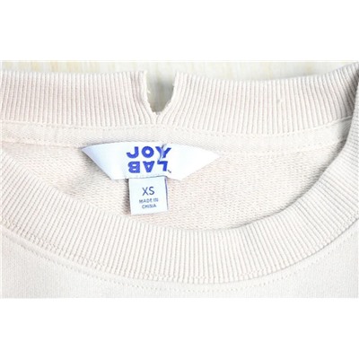 Хлопковая свободная повседневная толстовка