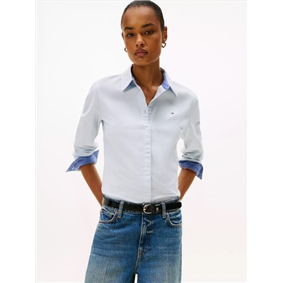 Regular Fit Stretch Oxford Shirt