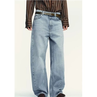 Женский  джинсы с высокой талией ЗАР*А