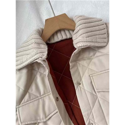 Куртка  распродажа  шерсть люкс .вязаный воротник сьемный