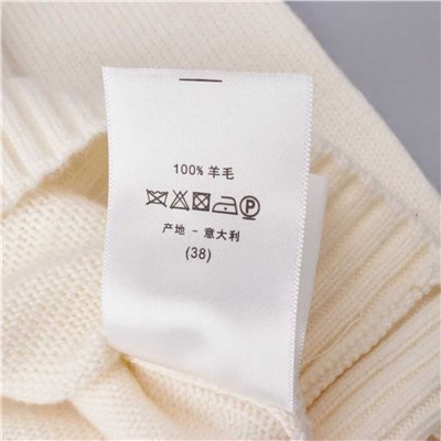 Модный женский кардиган с вышивкой и круглым вырезом Dio*r