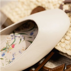 Женские кожаные балетки