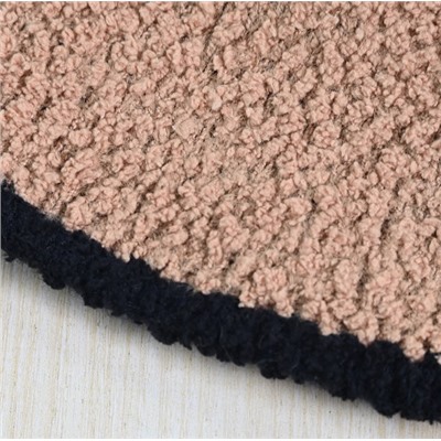 Модная твидовая повседневная зимняя панама контрастного цвета