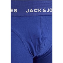 Jack & Jones Erkek Logolu 5'li Düz Renk Boxer Paketi - Black