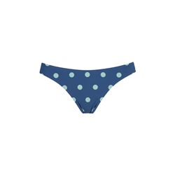 Braga bikini clásica estampado lunares azul