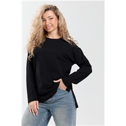 Лонгслив женский оверсайз 26014