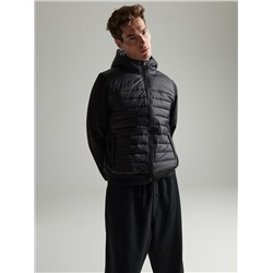 Jacke aus materialmix