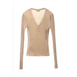 Jersey de lana Beige