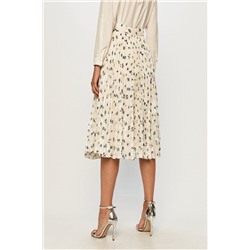 Falda plisada Crudo y azul