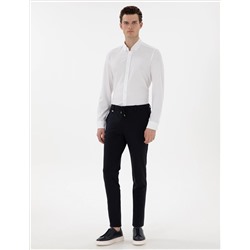Lacivert Klasik Jogger Pantolon