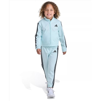 Аdidas Girls' 2T-6X Regular Fit Jacket and Joggers, 2-Piece Set