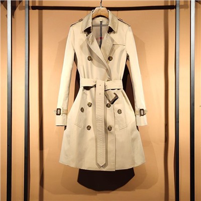 Женский тренч / плащ в стиле  БАРБЕР*И