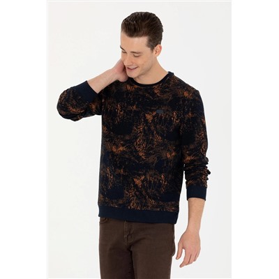 Erkek Lacivert Sweatshirt