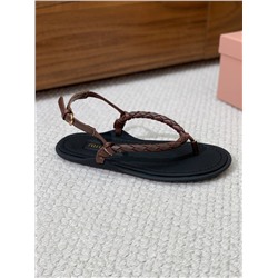 Минималистичные босоножки МИУ МИ*У ( натуральная кожа)