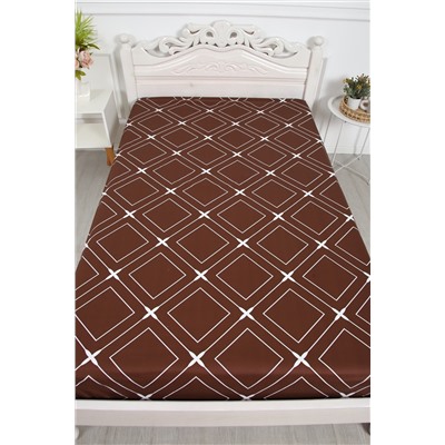 Простыня на резинке сатин Искушение