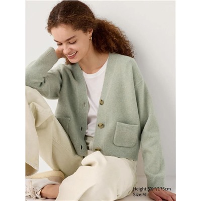 Женский кардиган,  смесовая шерсть  Uniql*o