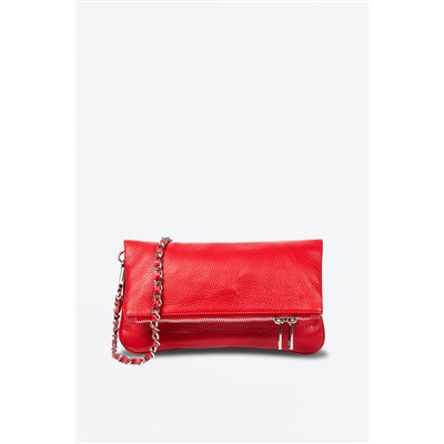 Bandolera de piel Rojo