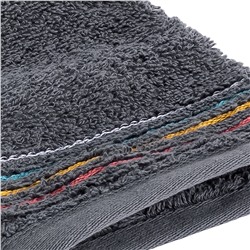 Waschhandschuh mit Streifenbordüre