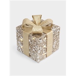 Статуэтка с подсветкой, 15 см, полиэстер/металл, шампань, Подарок, Celebration