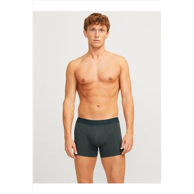 Jack & Jones 3'lü Paket Erkek Flower Forest Night İç Çamaşır Boxer Şort