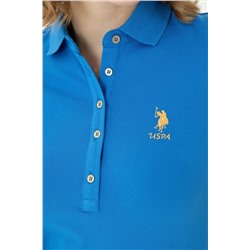 Kadın Saks Örme Elbise