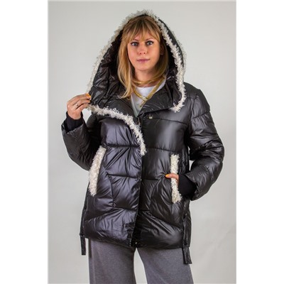 Зимняя куртка с меховой отделкой арт.2813