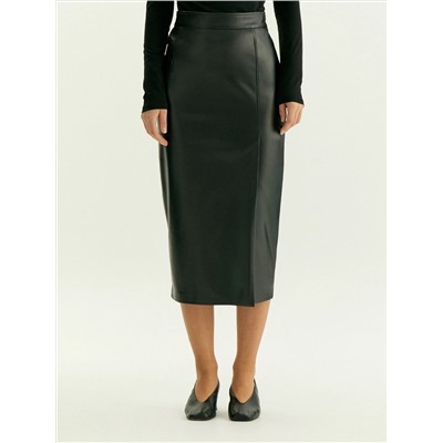 Юбка из экокожи, S956/ida