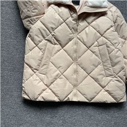 Женская теплая куртка с меховым воротником БОЛЬШИХ РАЗМЕРОВ, экспорт в Россию  FUNDA*Y