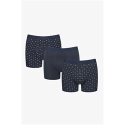 Penti Pointes 3lü Çok Renkli Boxer