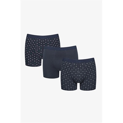Penti Pointes 3lü Çok Renkli Boxer