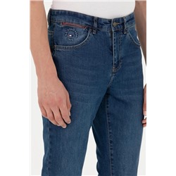 Erkek Kırmızı Jean Pantolon